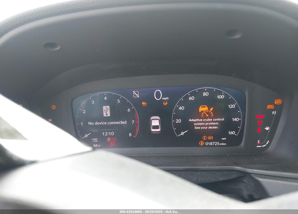 2024 HONDA ACCORD VIN: 1HGCY1F25RA093174