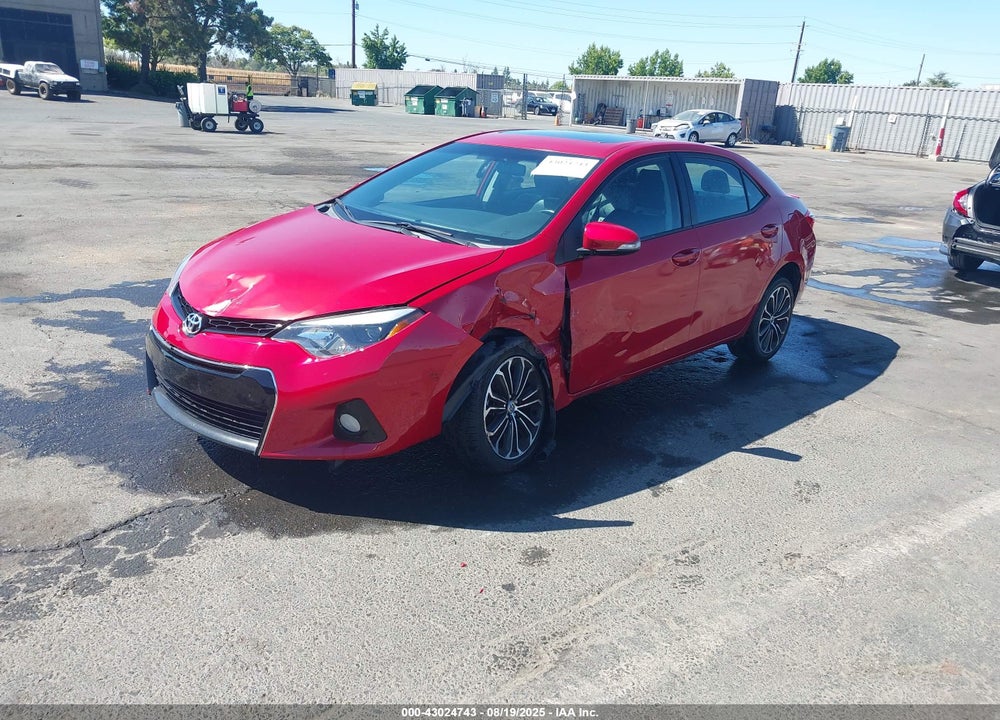 2015 TOYOTA COROLLA VIN: 5YFBURHE1FP345621
