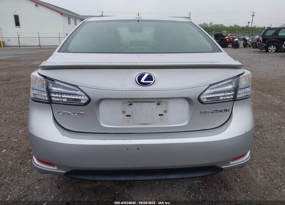2010 LEXUS HS 250H VIN: JTHBB1BA5A2021882