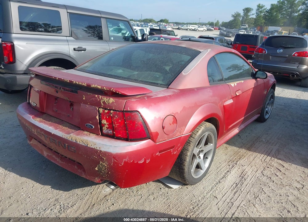 2001 FORD MUSTANG GT VIN: 1FAFP42X31F134867
