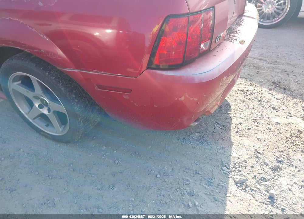 2001 FORD MUSTANG GT VIN: 1FAFP42X31F134867