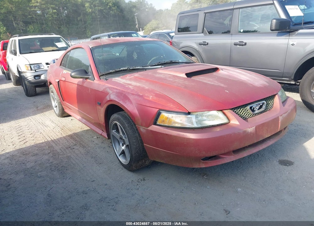 2001 FORD MUSTANG GT VIN: 1FAFP42X31F134867