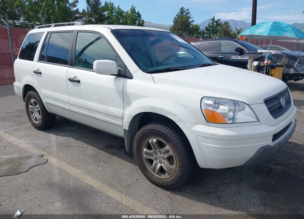 2005 HONDA PILOT EX VIN: 2HKYF184X5H566997