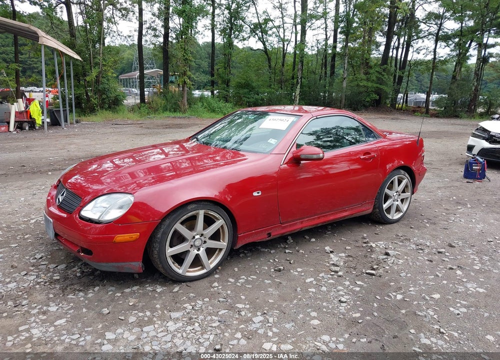 2003 MERCEDES-BENZ SLK 320 VIN: WDBKK65F73F287050