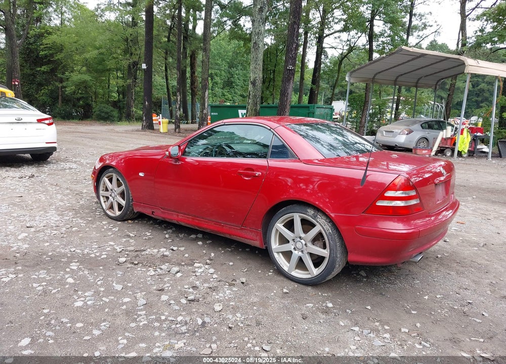 2003 MERCEDES-BENZ SLK 320 VIN: WDBKK65F73F287050