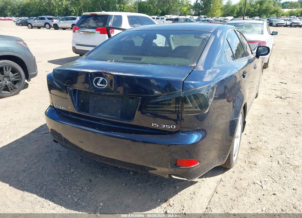 2006 LEXUS IS 350 VIN: JTHBE262662001096