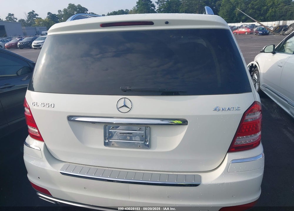 2012 MERCEDES-BENZ GL-CLASS VIN: 4JGBF8GE4CA772017