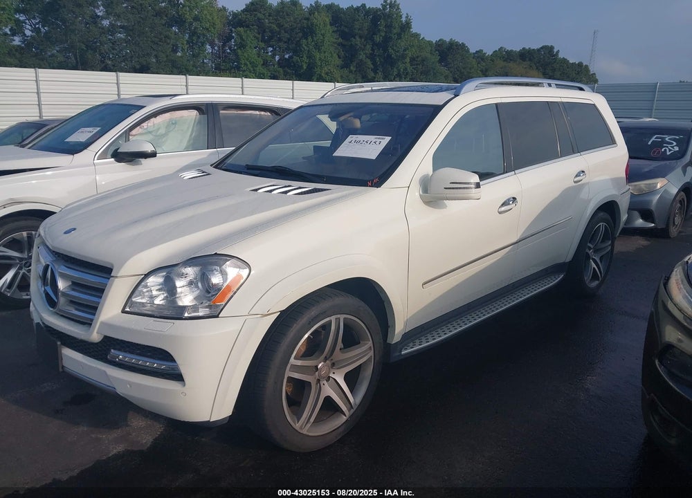 2012 MERCEDES-BENZ GL-CLASS VIN: 4JGBF8GE4CA772017