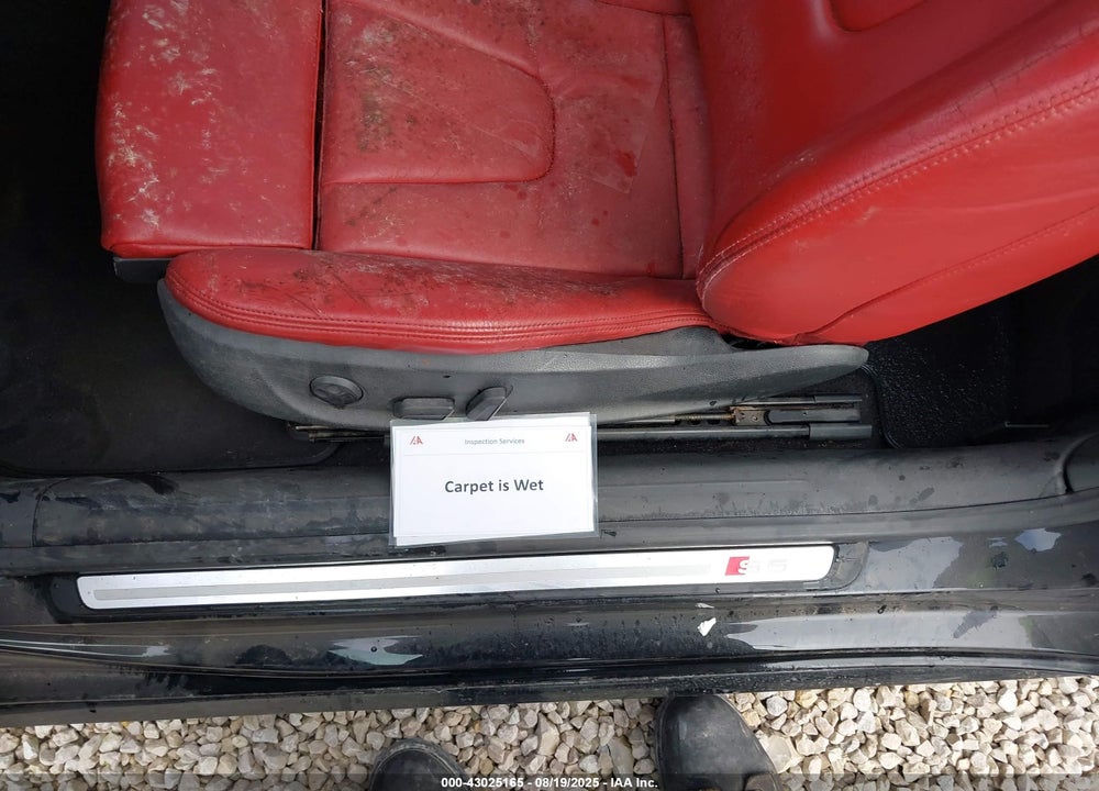 2012 AUDI S5 VIN: WAUVVAFR3CA001917
