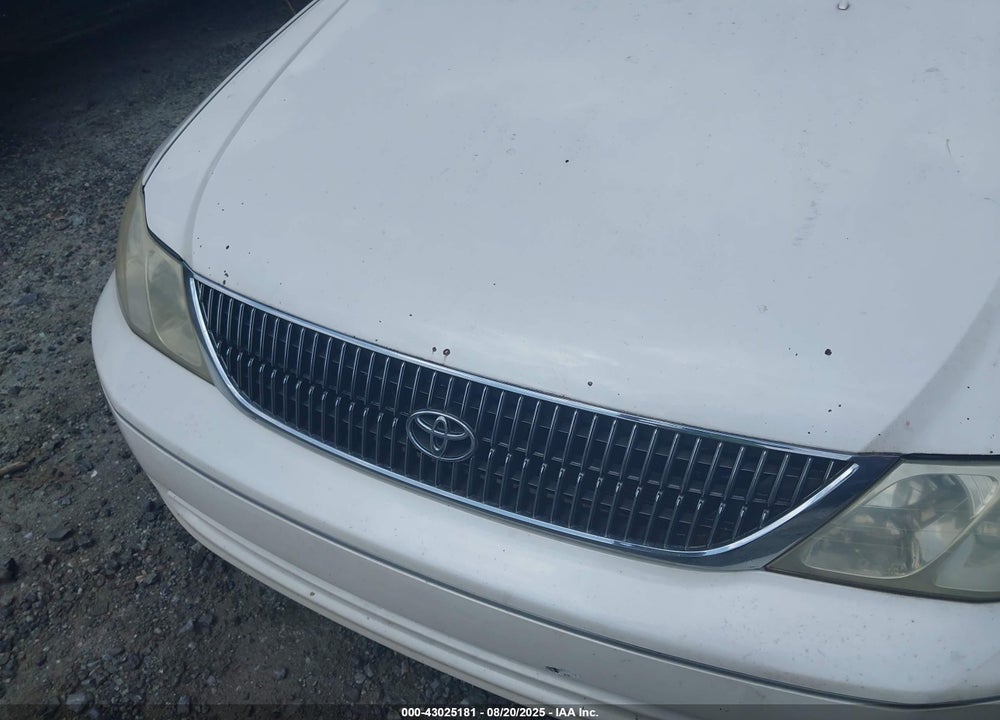 2001 TOYOTA AVALON XLS W/BUCKET SEATS VIN: 4T1BF28B91U141051