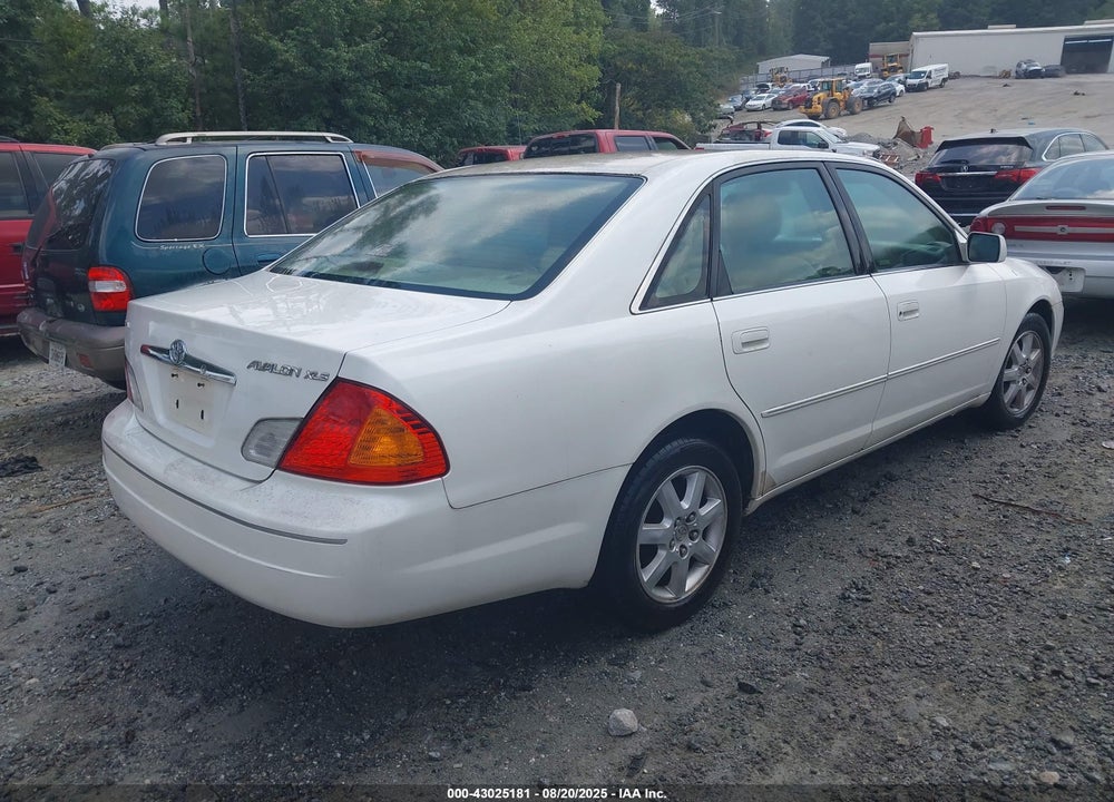 2001 TOYOTA AVALON XLS W/BUCKET SEATS VIN: 4T1BF28B91U141051