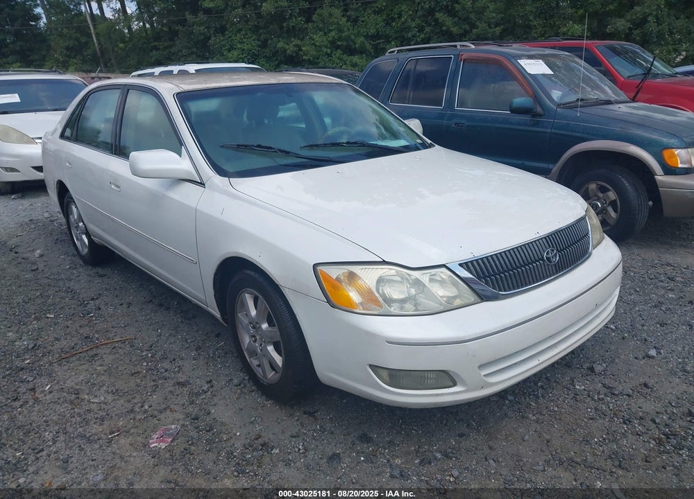 2001 TOYOTA AVALON XLS W/BUCKET SEATS VIN: 4T1BF28B91U141051