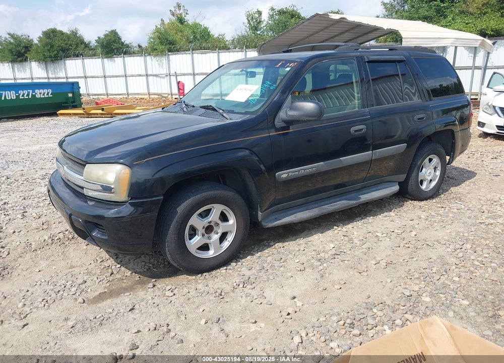 2003 CHEVROLET TRAILBLAZER LS VIN: 1GNDS13S232254209