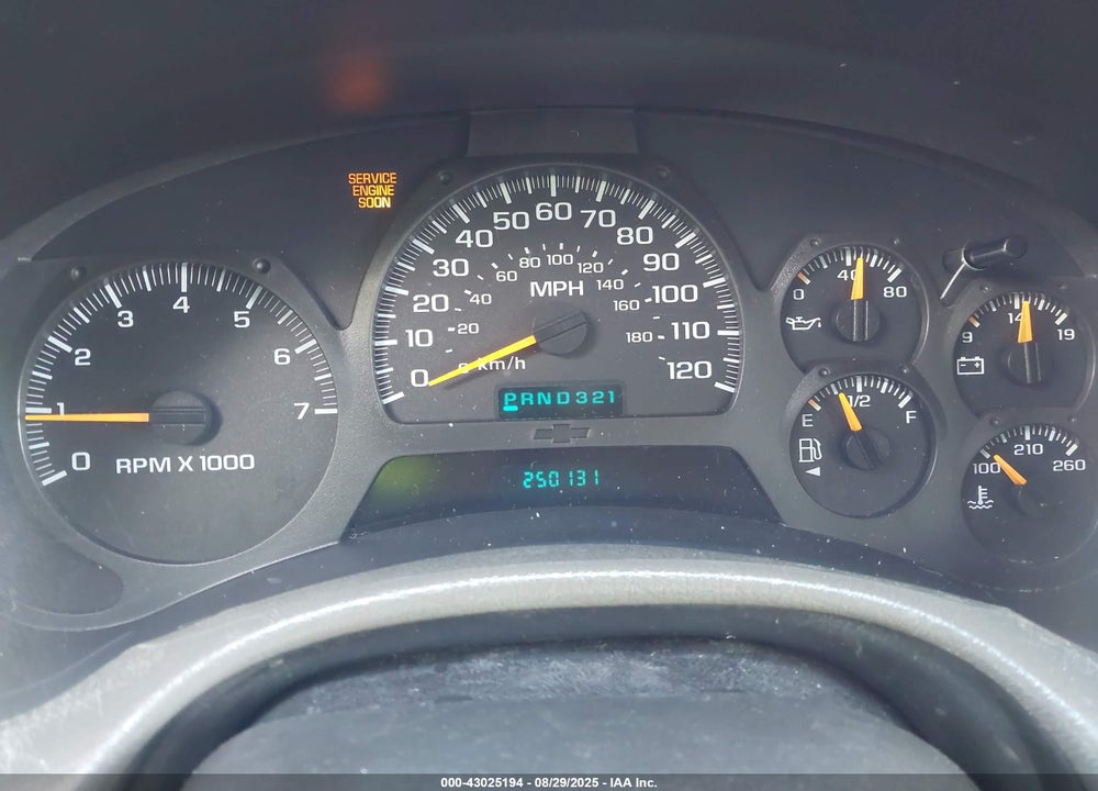 2003 CHEVROLET TRAILBLAZER LS VIN: 1GNDS13S232254209