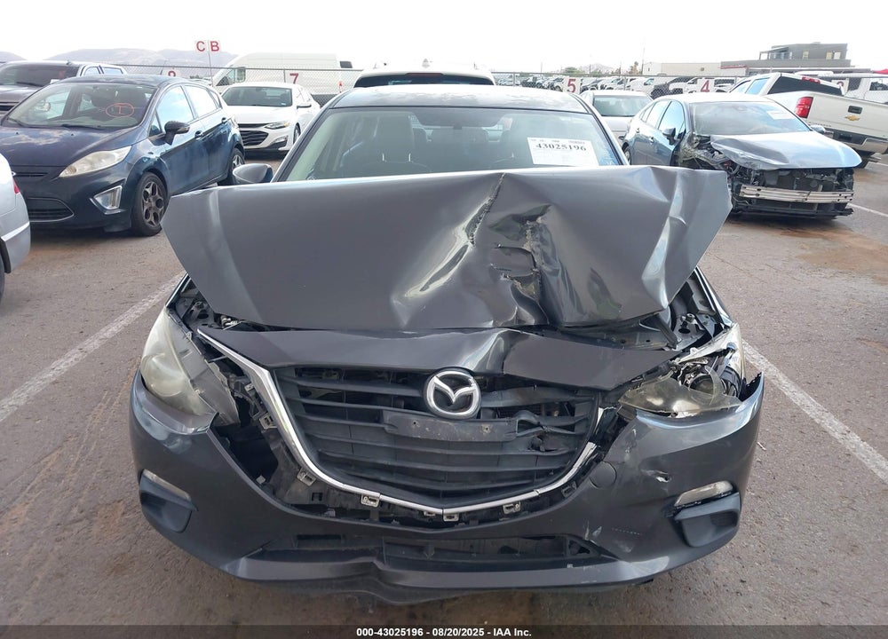 2014 MAZDA 3 VIN: JM1BM1W76E1118434
