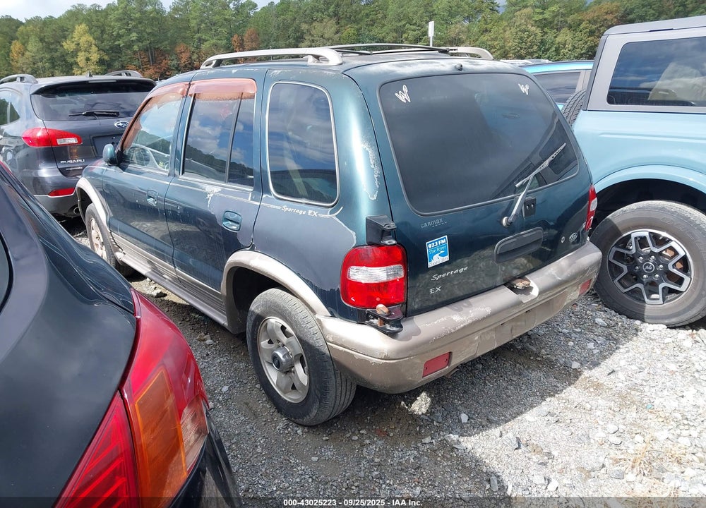 2001 KIA SPORTAGE EX/LIMITED VIN: KNDJB723915036997
