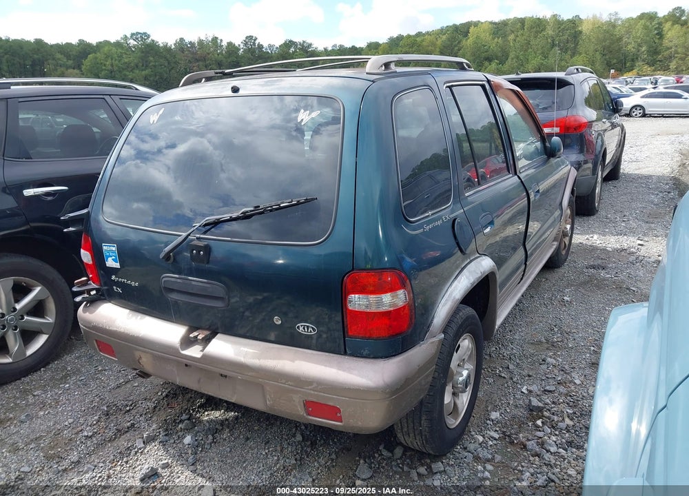 2001 KIA SPORTAGE EX/LIMITED VIN: KNDJB723915036997
