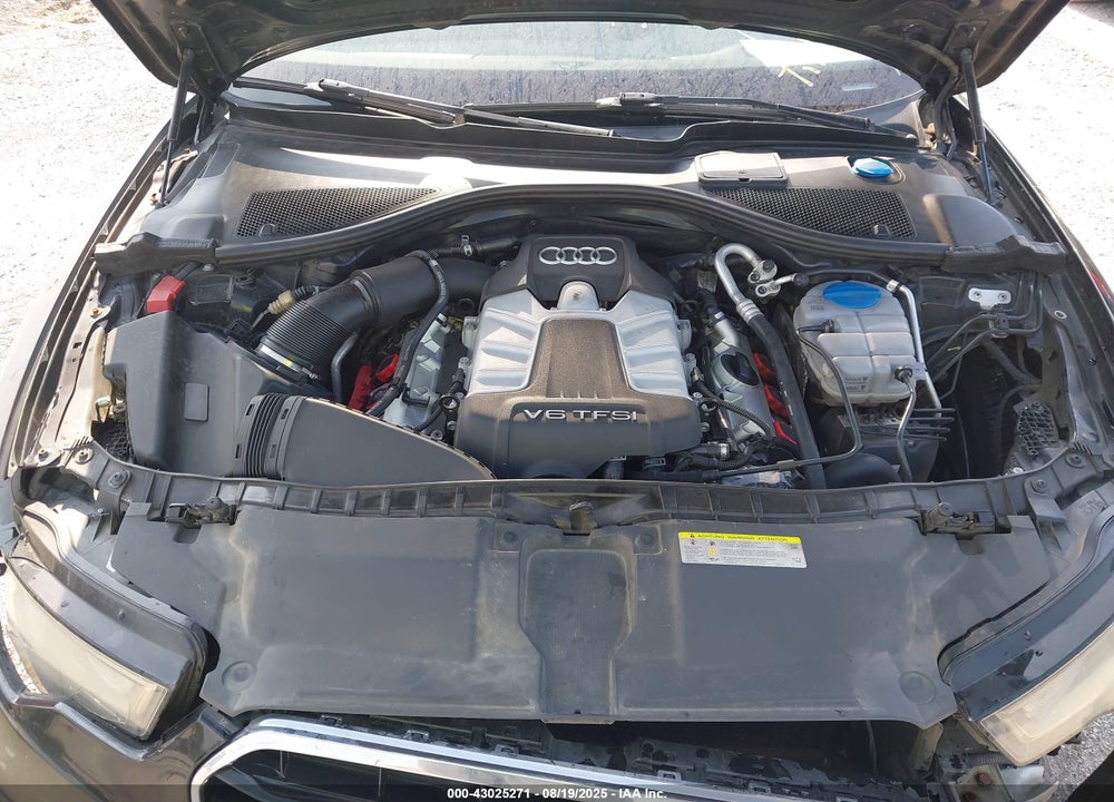 2012 AUDI A6 VIN: WAUHGAFC5CN169876