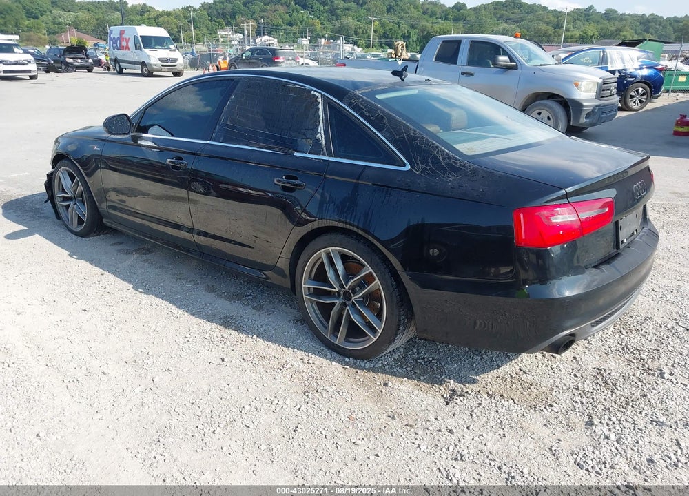 2012 AUDI A6 VIN: WAUHGAFC5CN169876