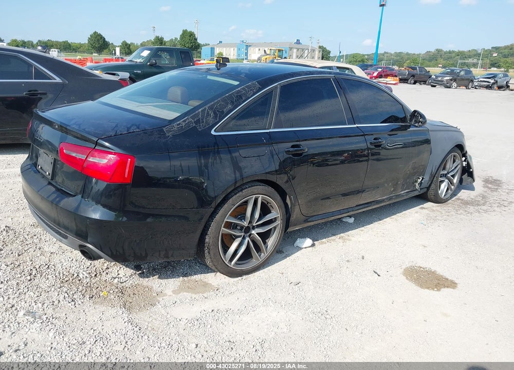 2012 AUDI A6 VIN: WAUHGAFC5CN169876