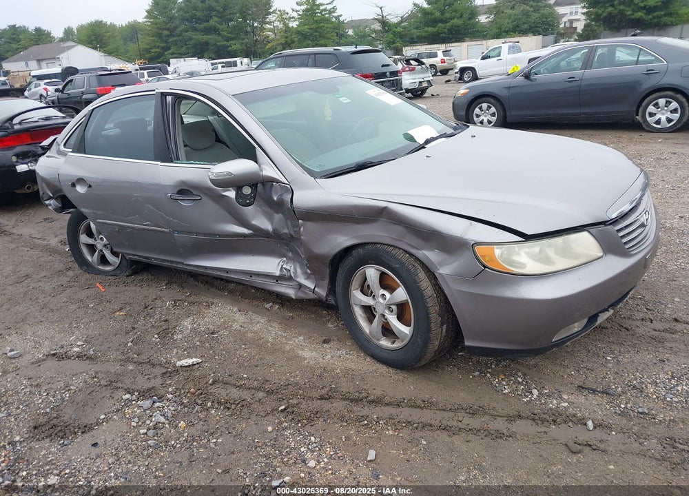 2007 HYUNDAI AZERA GLS VIN: KMHFC46D87A222739