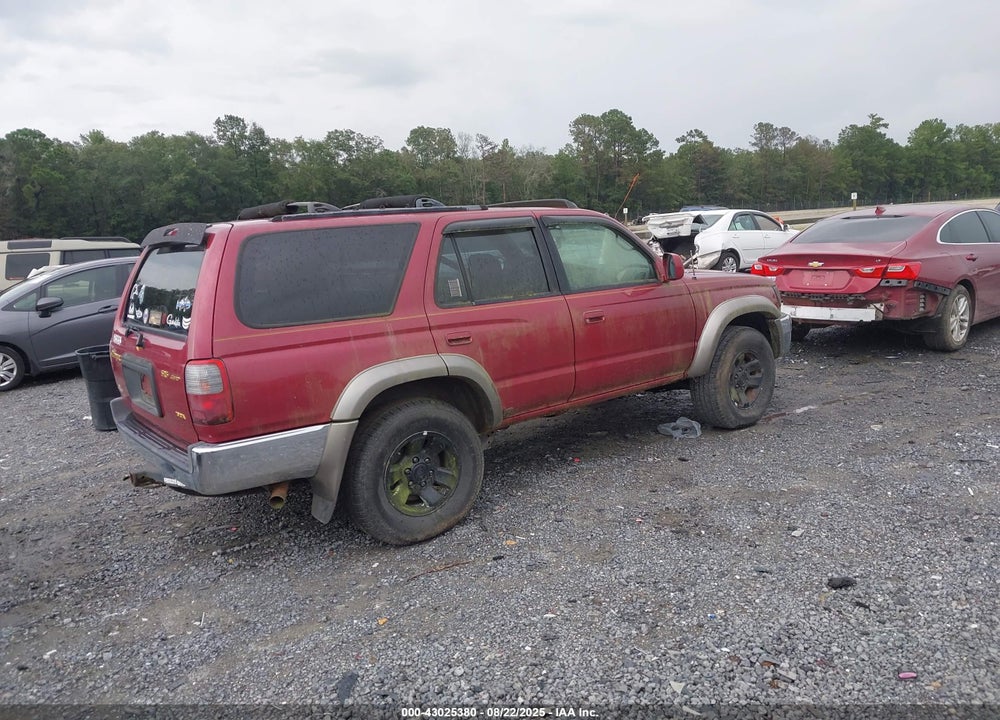 2000 TOYOTA 4RUNNER SR5 V6 VIN: JT3HN86R5Y0287490