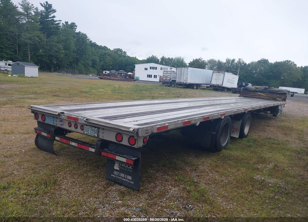 2014 UTILITY TRAILER MFG FLATBED SEMI TRAILER VIN: 1UYFS2539EA895901