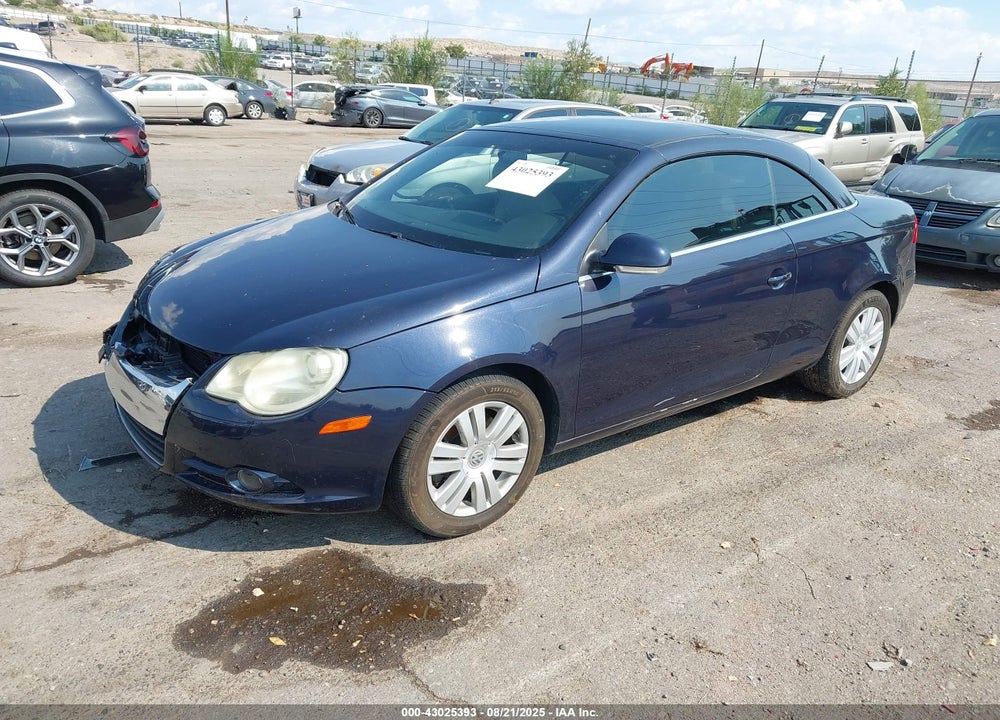2008 VOLKSWAGEN EOS KOMFORT/TURBO VIN: WVWBA71F98V048614