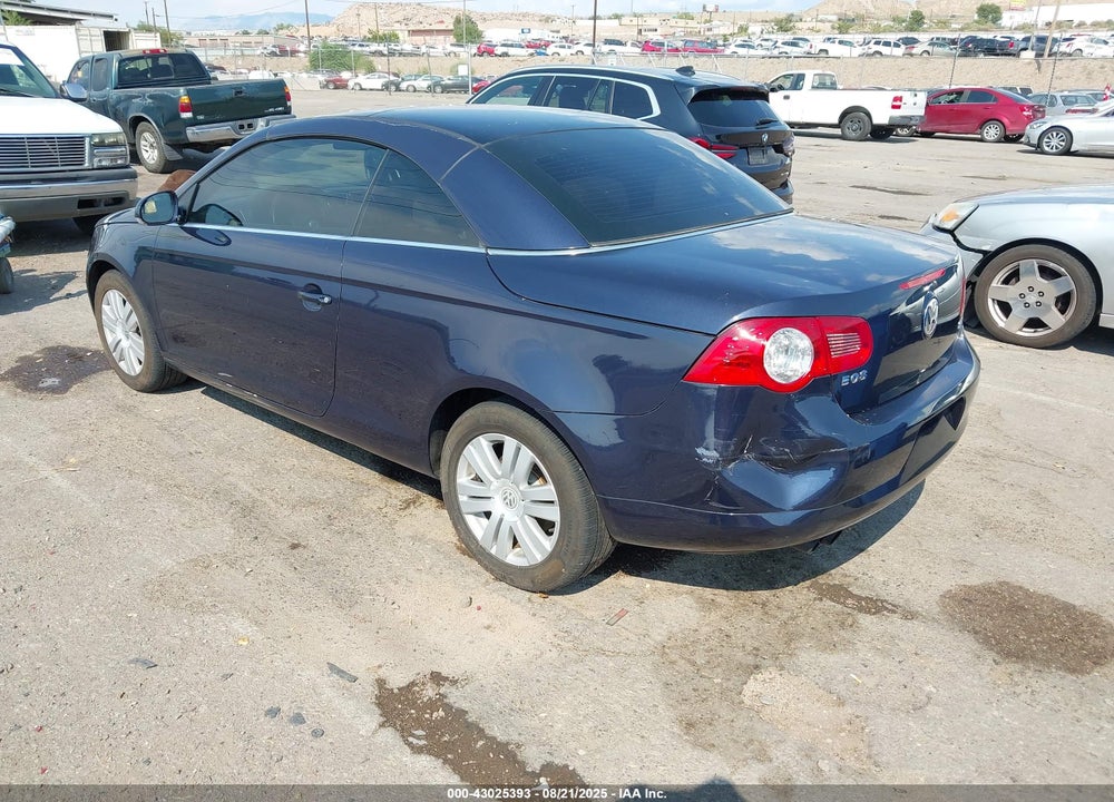 2008 VOLKSWAGEN EOS KOMFORT/TURBO VIN: WVWBA71F98V048614