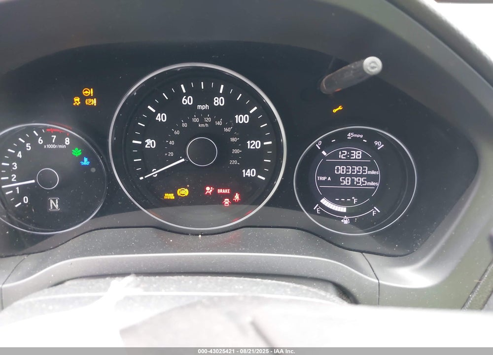 2018 HONDA HR-V VIN: 3CZRU6H53JM726300