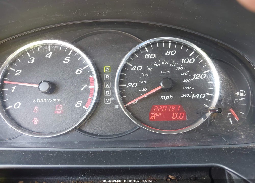 2008 MAZDA 6 VIN: 1YVHP80C285M05471