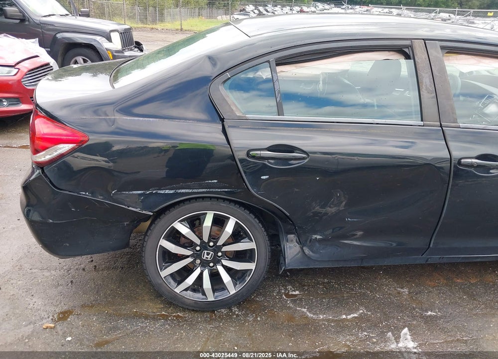 2015 HONDA CIVIC VIN: 19XFB2F91FE058804