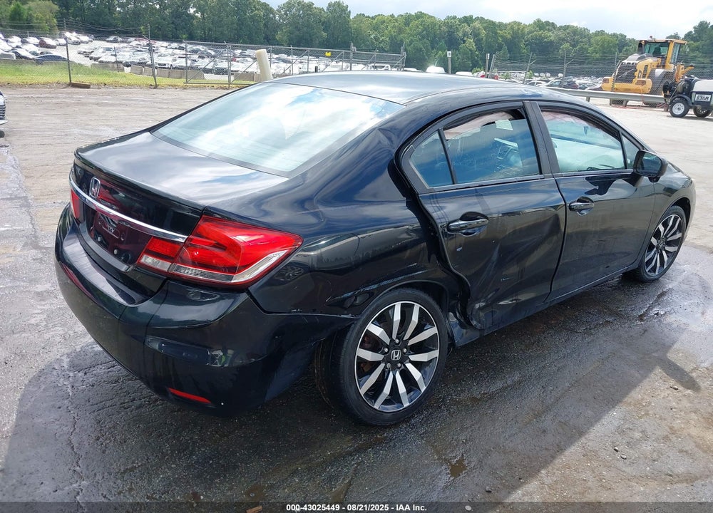 2015 HONDA CIVIC VIN: 19XFB2F91FE058804