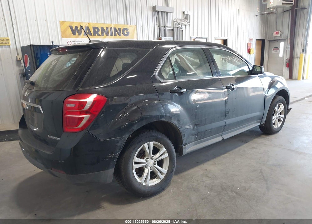 2016 CHEVROLET EQUINOX LS VIN: 2GNFLEEK5G6289703