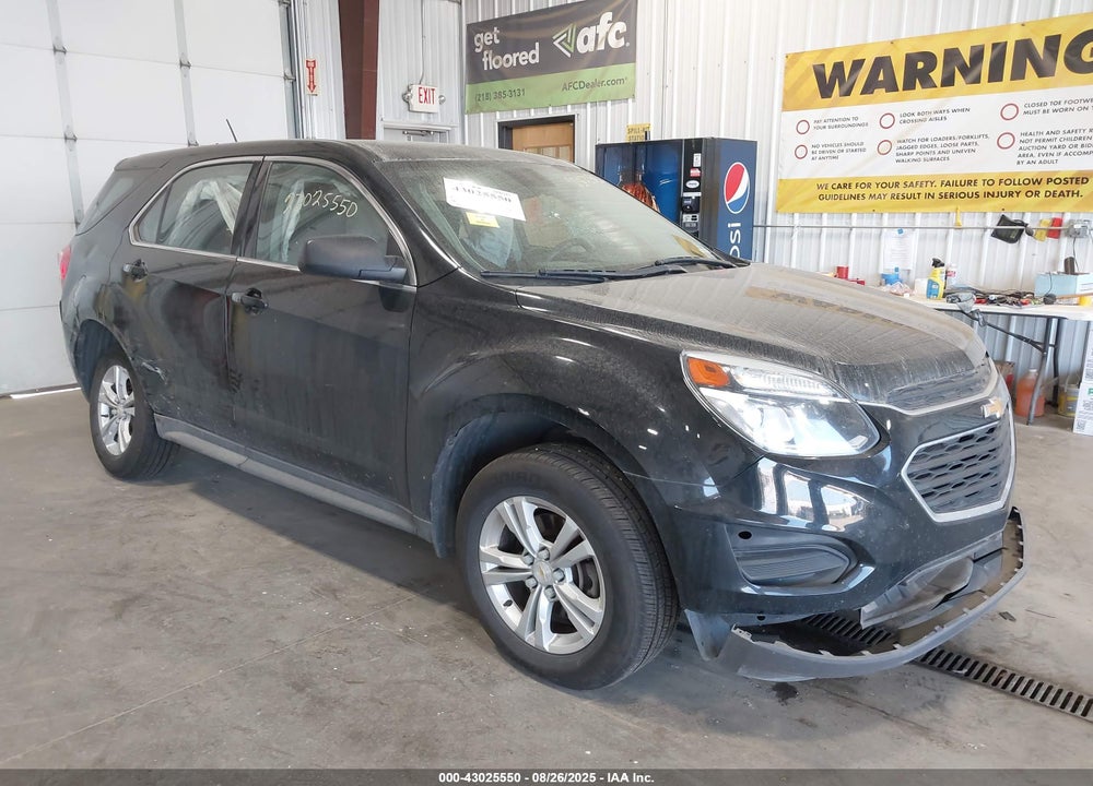 2016 CHEVROLET EQUINOX LS VIN: 2GNFLEEK5G6289703