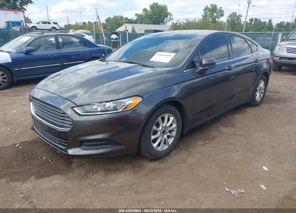 2016 FORD FUSION VIN: 3FA6P0G72GR282005