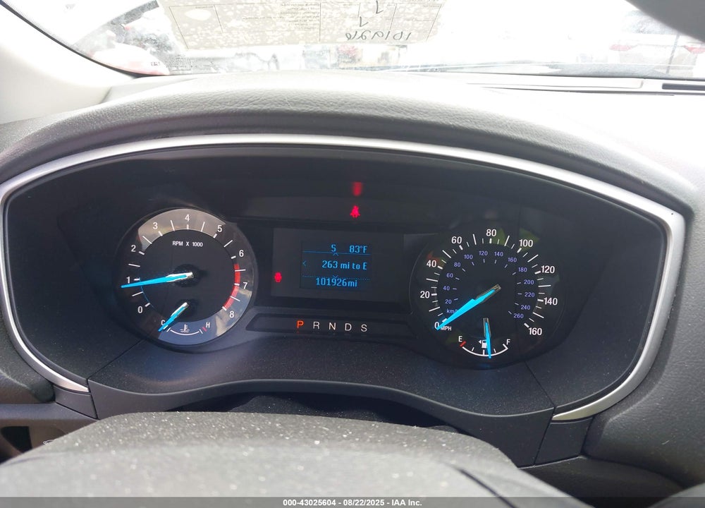 2016 FORD FUSION VIN: 3FA6P0G72GR282005