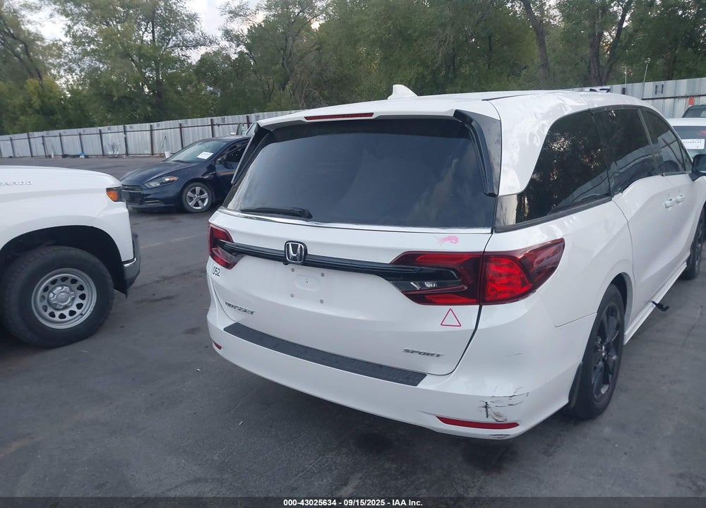 2023 HONDA ODYSSEY SPORT VIN: 5FNRL6H70PB053778