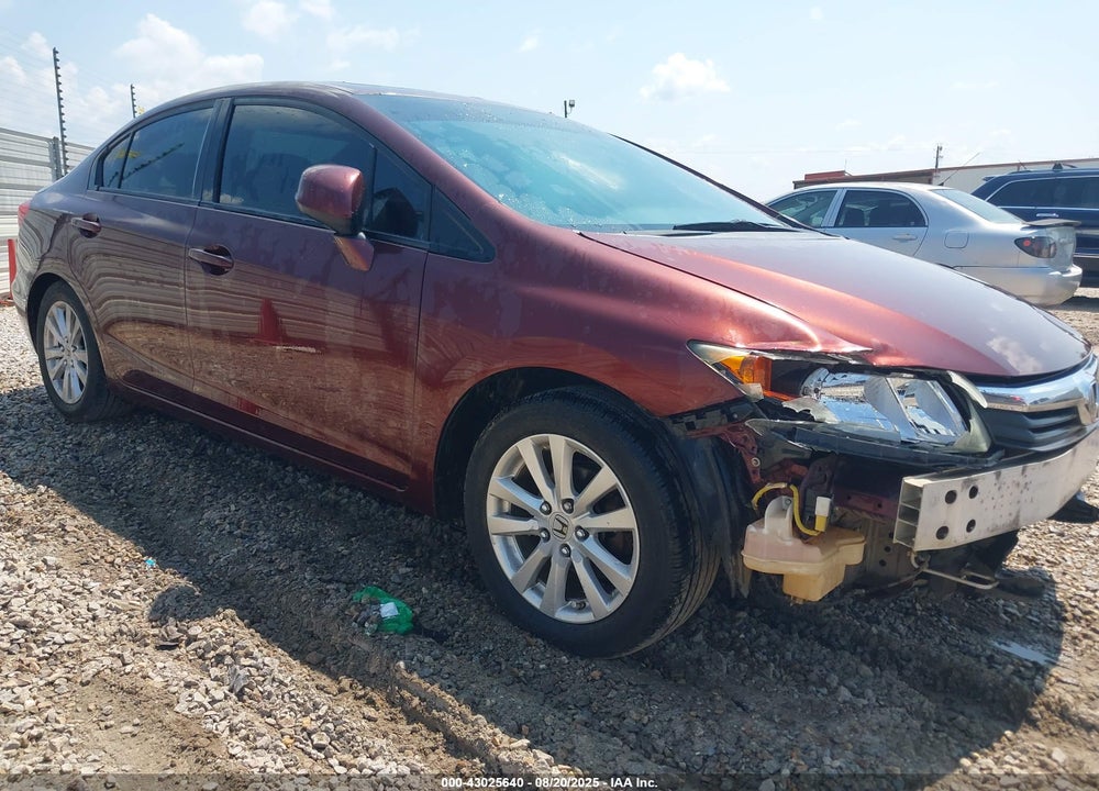 2012 HONDA CIVIC EX VIN: 19XFB2F89CE003939
