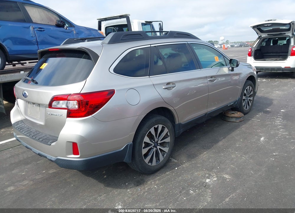 2015 SUBARU OUTBACK VIN: 4S4BSBJC9F3347644