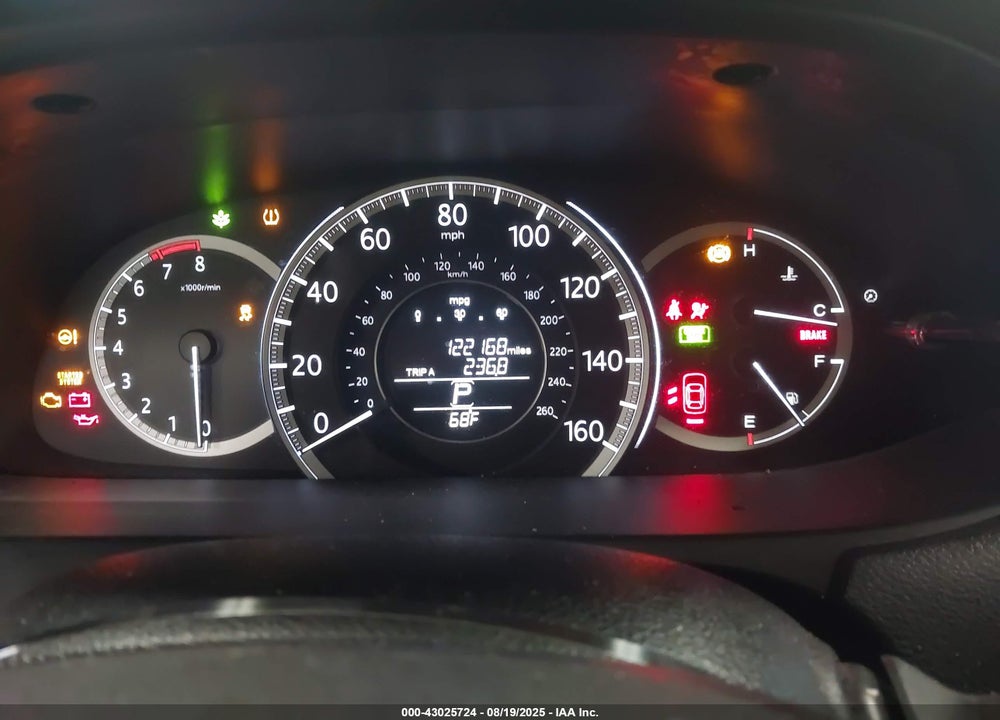2014 HONDA ACCORD EX VIN: 1HGCR2F74EA144625