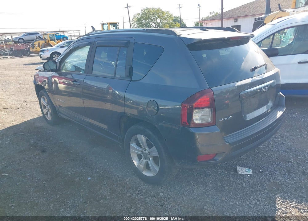 2015 JEEP COMPASS LATITUDE VIN: 1C4NJDEB8FD412768