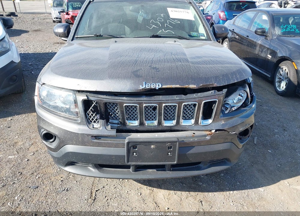 2015 JEEP COMPASS LATITUDE VIN: 1C4NJDEB8FD412768