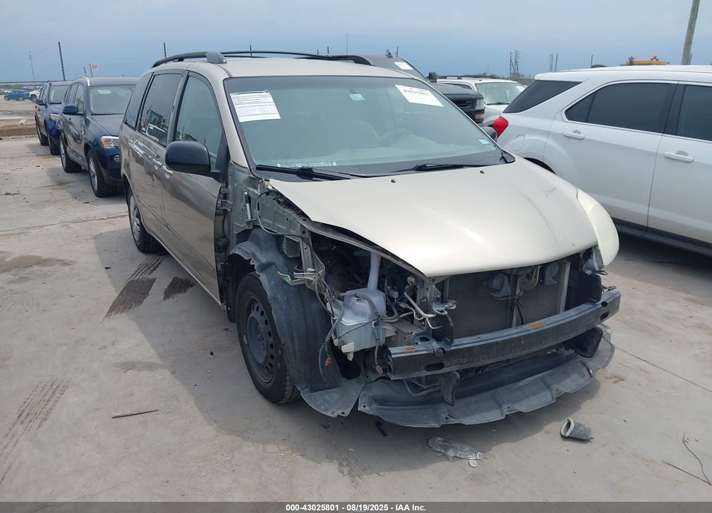 2007 TOYOTA SIENNA LE VIN: 5TDZK23C57S046840