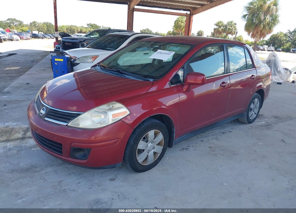 2007 NISSAN VERSA 1.8S VIN: 3N1BC11E27L453603