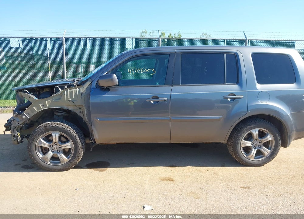 2012 HONDA PILOT VIN: 5FNYF4H65CB022941