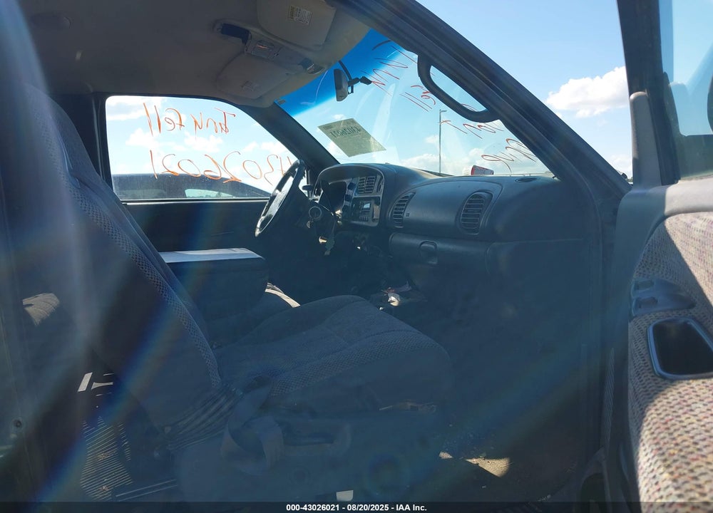 1999 DODGE RAM 2500 ST VIN: 1B7KF23W5XJ614503