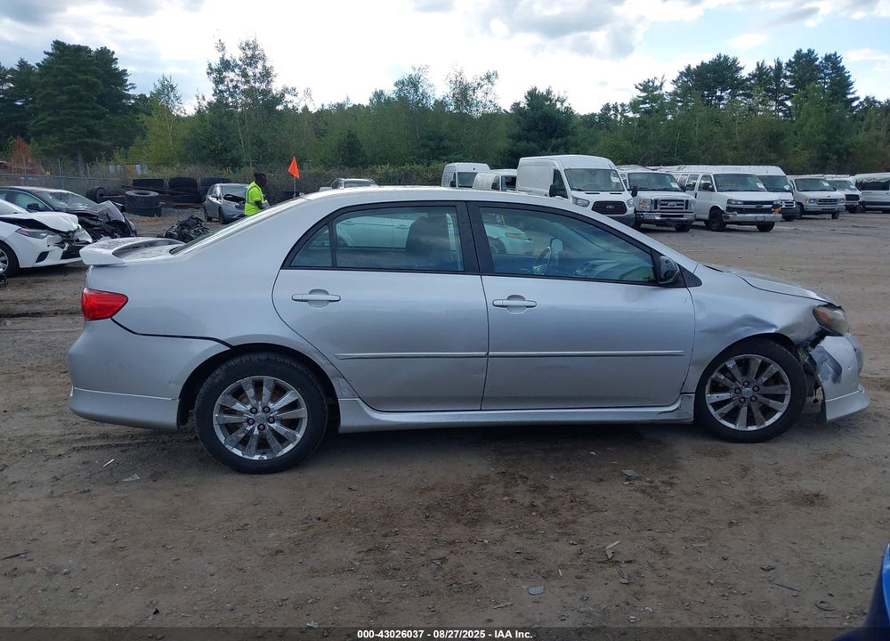 2009 TOYOTA COROLLA VIN: 2T1BU40E39C031374