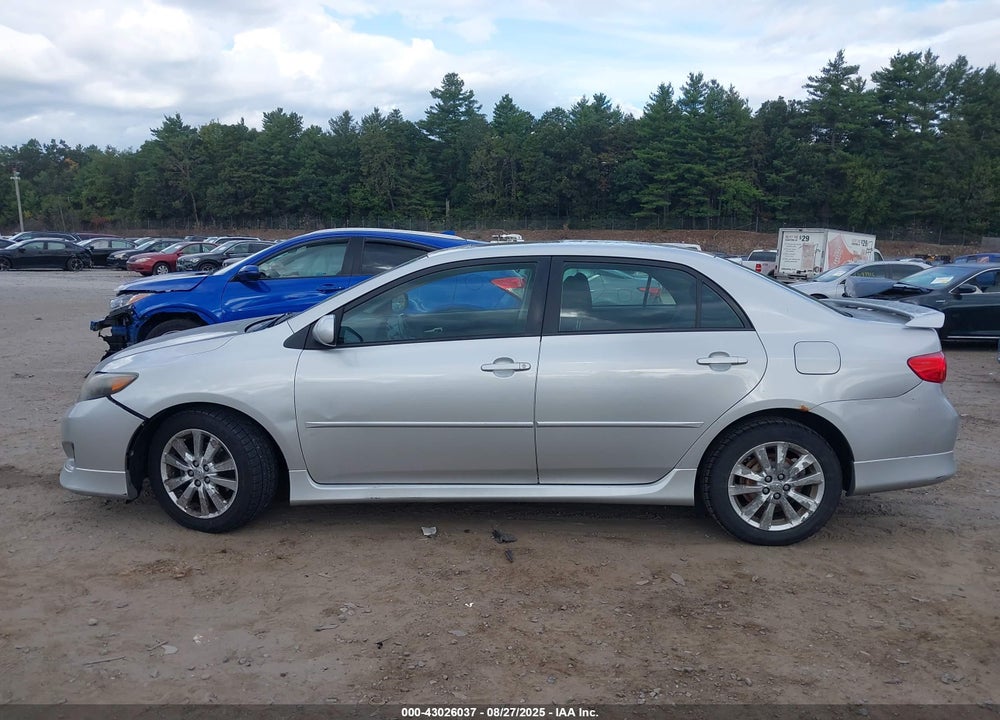 2009 TOYOTA COROLLA VIN: 2T1BU40E39C031374