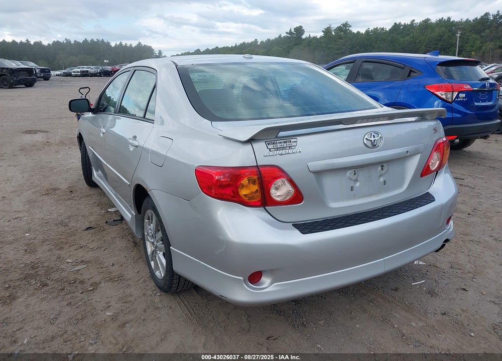 2009 TOYOTA COROLLA VIN: 2T1BU40E39C031374